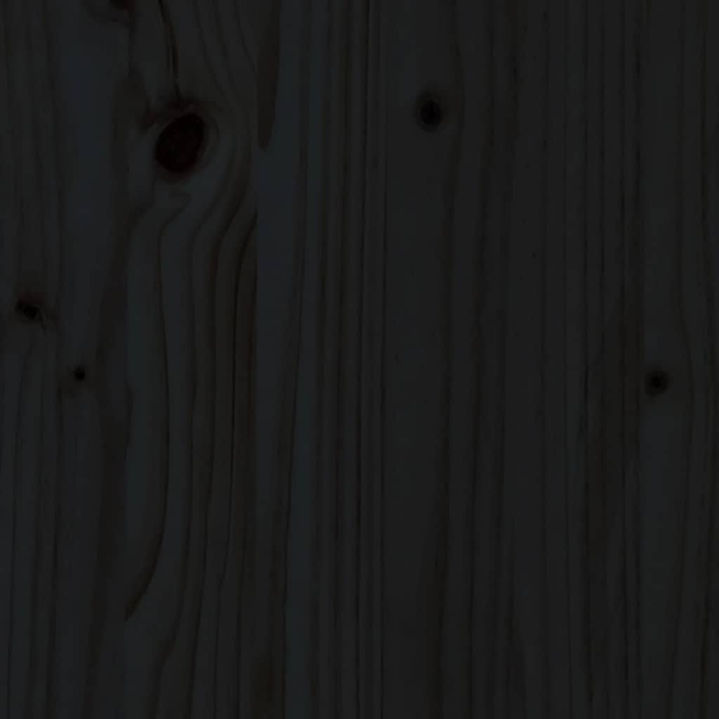 Cabeceira de cama 206x4x100 cm pinho maciço branco