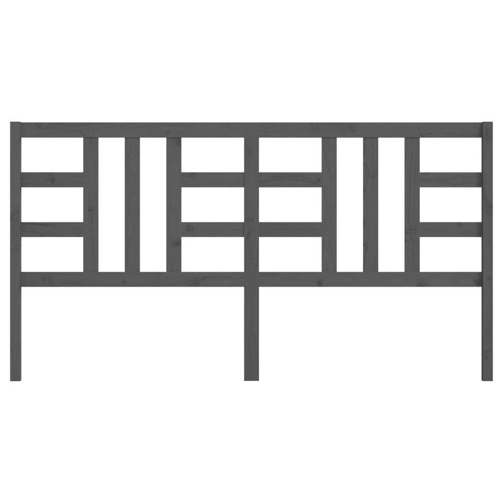 Cabeceira de cama 206x4x100 cm pinho maciço branco