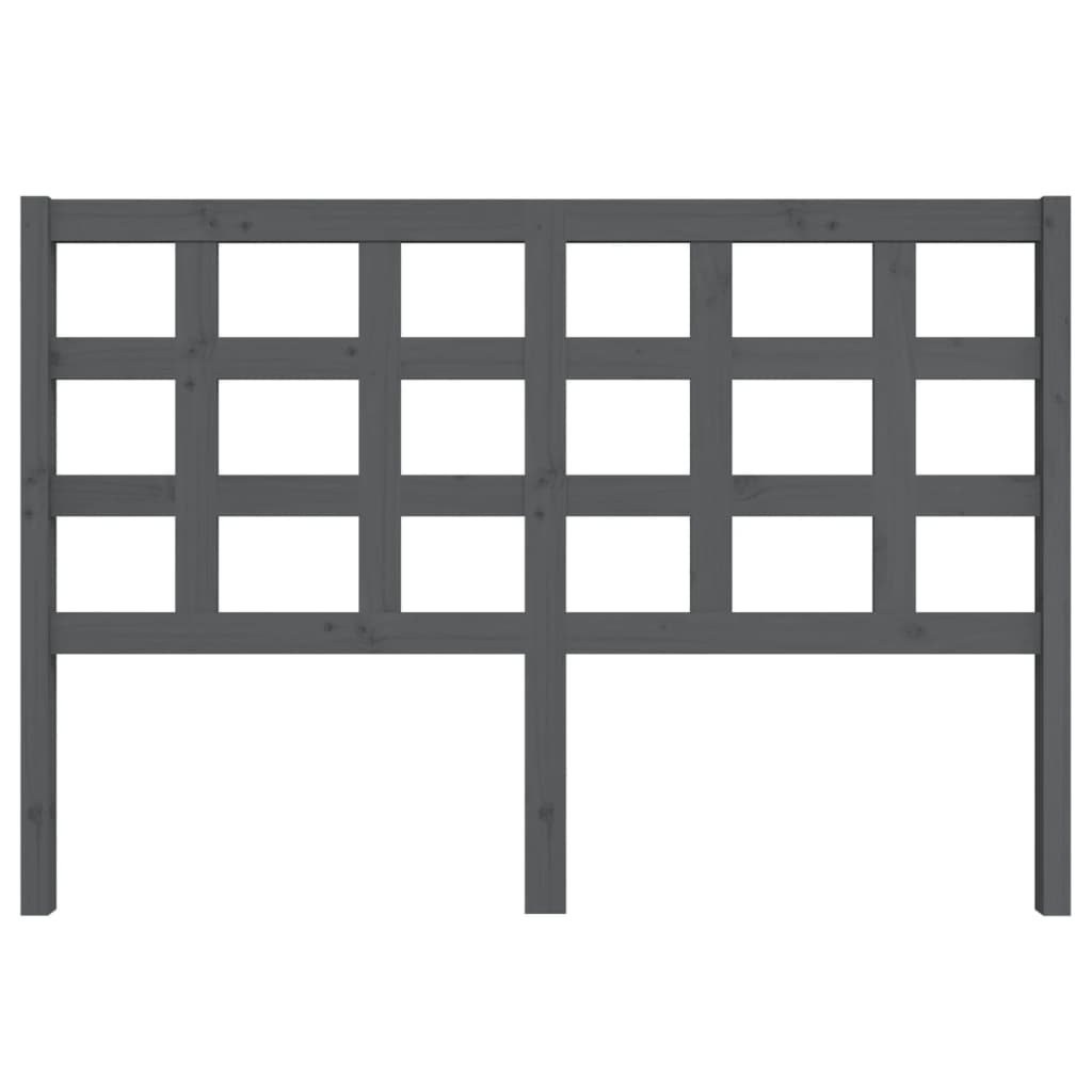 Cabeceira de cama 185,5x4x100 cm madeira de pinho maciça branco