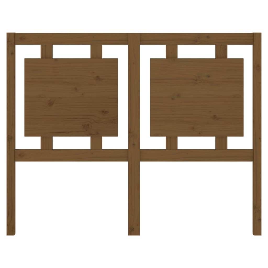 Cabeceira de cama 205,5x4x100 cm madeira de pinho maciça branco