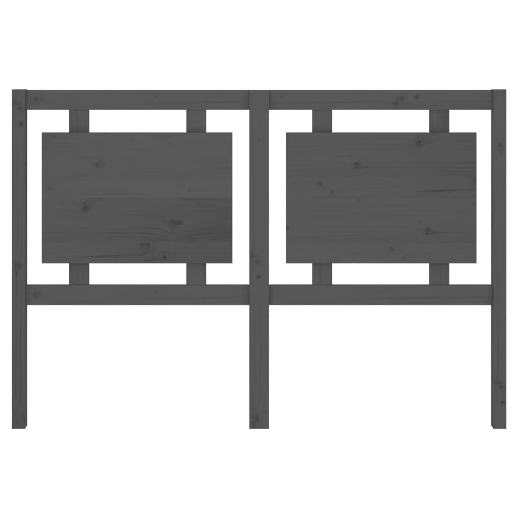 Cabeceira de cama 205,5x4x100 cm madeira de pinho maciça branco