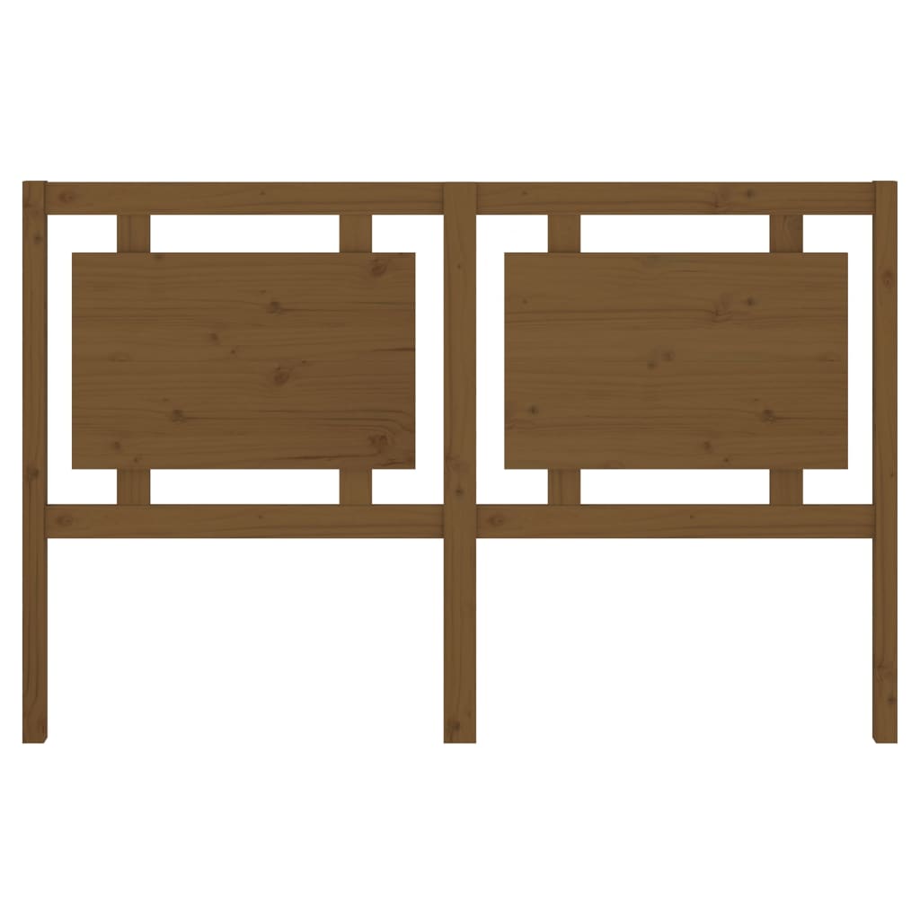 Cabeceira de cama 205,5x4x100 cm madeira de pinho maciça branco