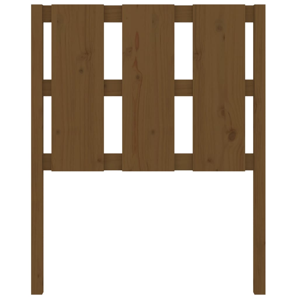 Cabeceira de cama 95,5x4x100 cm madeira de pinho maciça branco