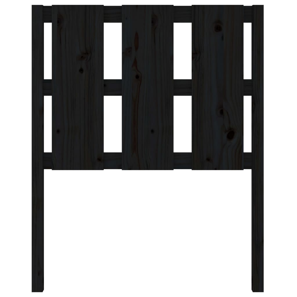 Cabeceira de cama 95,5x4x100 cm madeira de pinho maciça branco