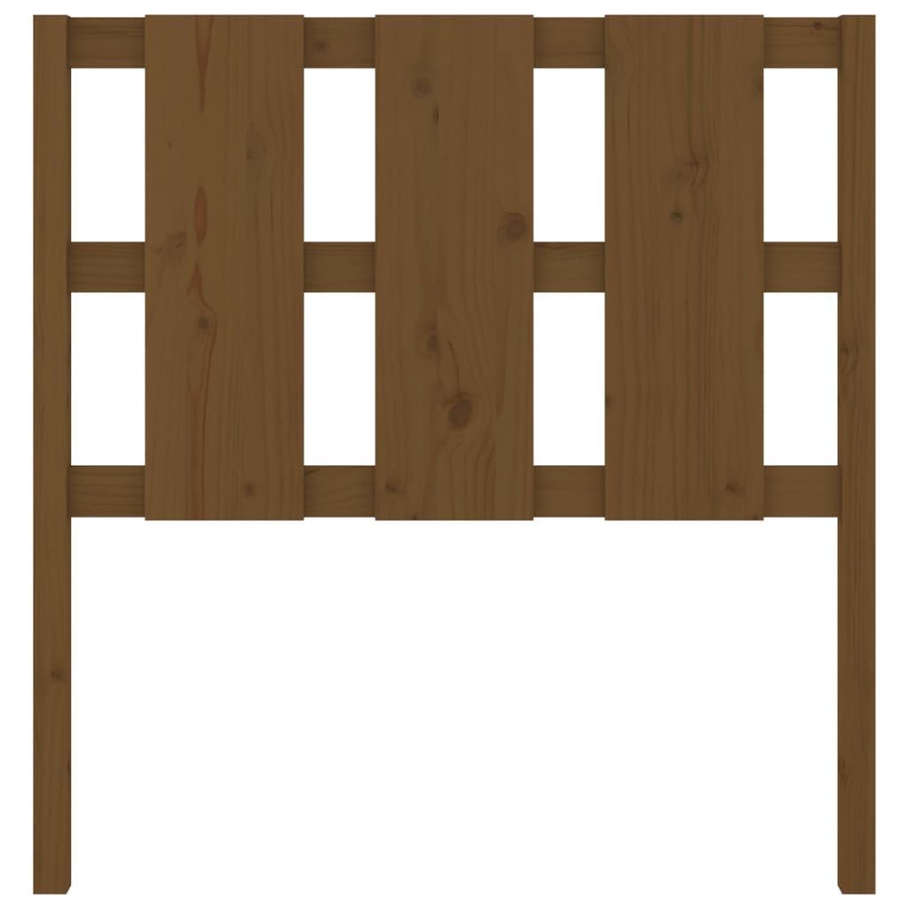 Cabeceira de cama 95,5x4x100 cm madeira de pinho maciça branco