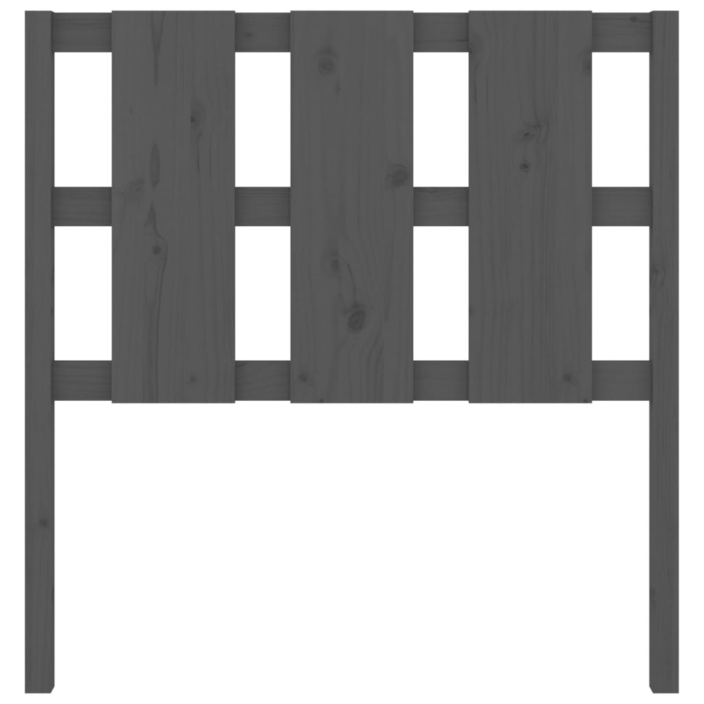 Cabeceira de cama 95,5x4x100 cm madeira de pinho maciça branco