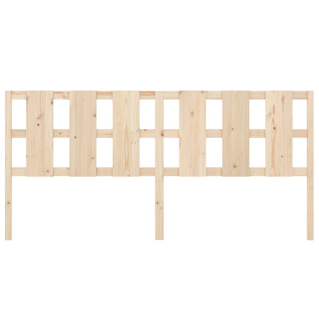 Cabeceira de cama 95,5x4x100 cm madeira de pinho maciça branco