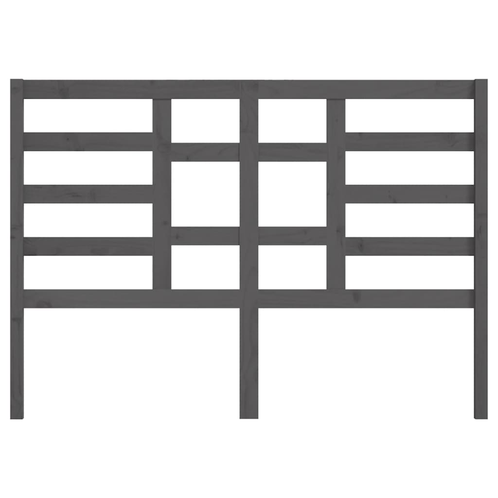 Cabeceira de cama 106x4x104 cm pinho maciço branco