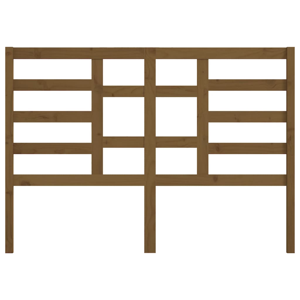 Cabeceira de cama 106x4x104 cm pinho maciço branco