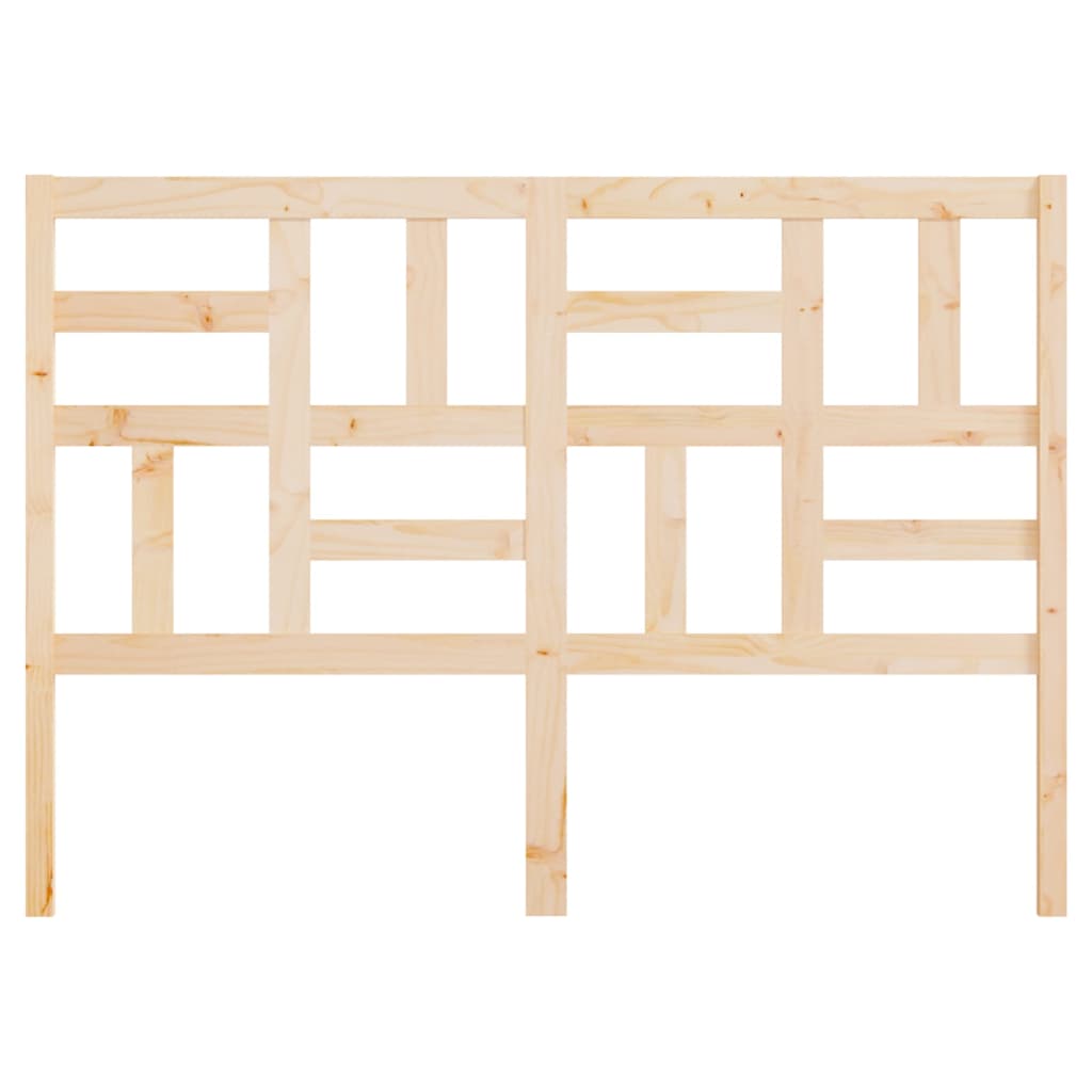 Cabeceira de cama 106x4x104 cm pinho maciço branco