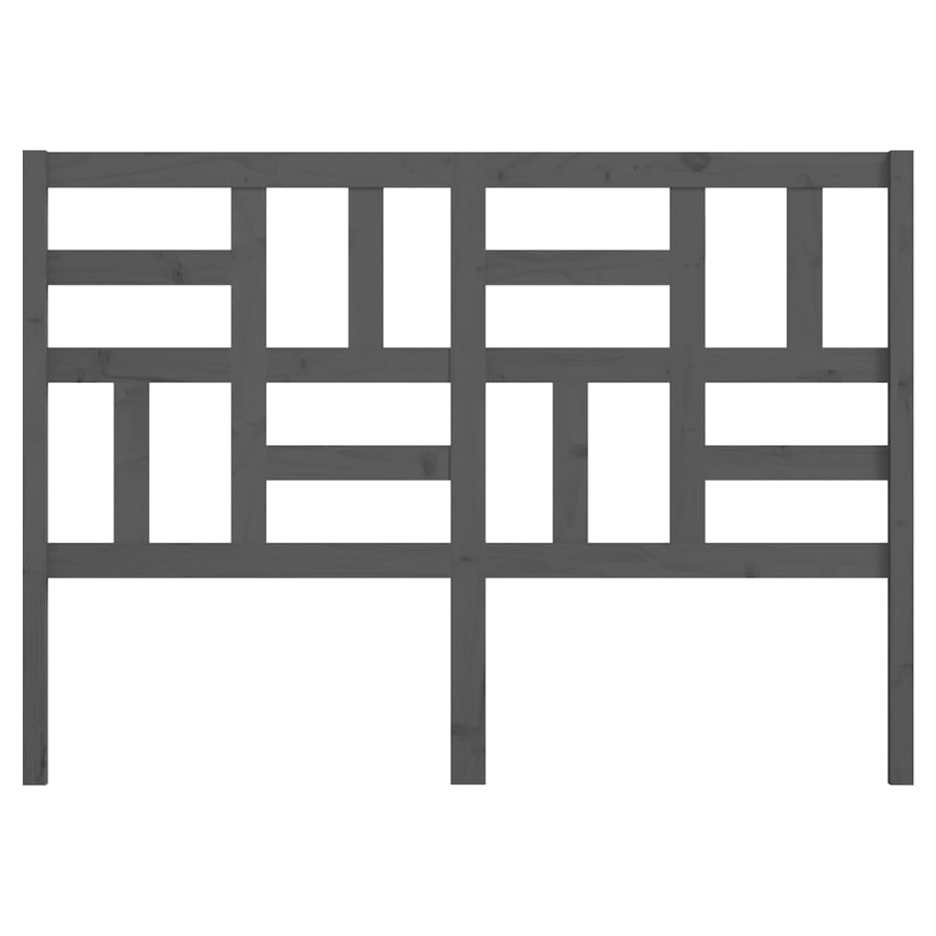 Cabeceira de cama 106x4x104 cm pinho maciço branco