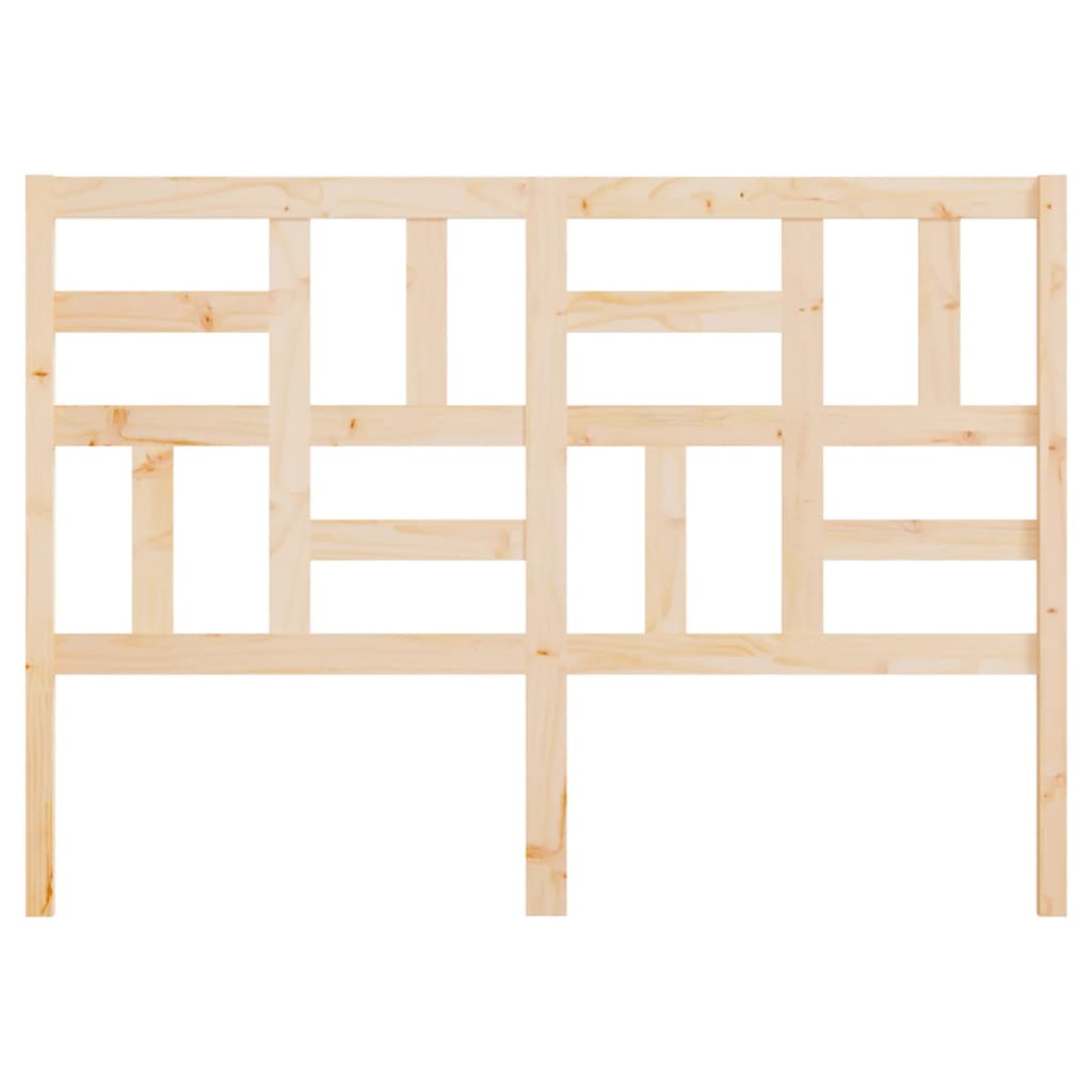 Cabeceira de cama 106x4x104 cm pinho maciço branco