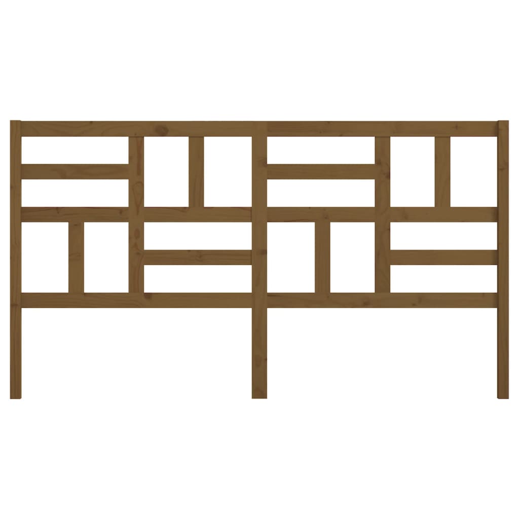 Cabeceira de cama 106x4x104 cm pinho maciço branco