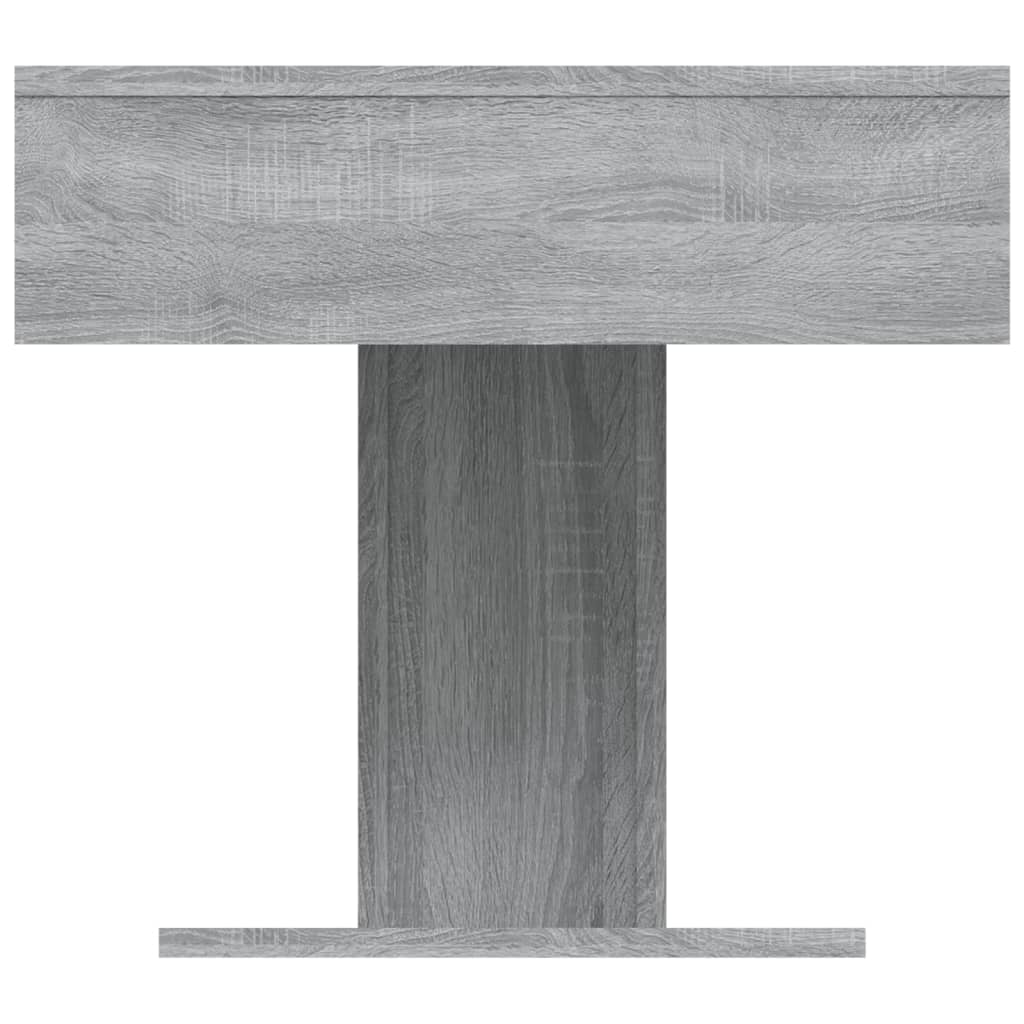 Mesa de centro 96x50x45 cm derivados de madeira cinzento sonoma
