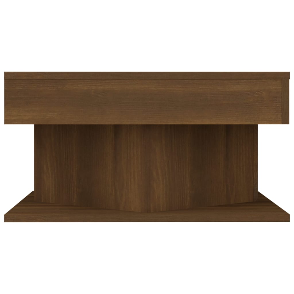 Mesa de centro 57x57x30 cm derivados de madeira cinzento sonoma
