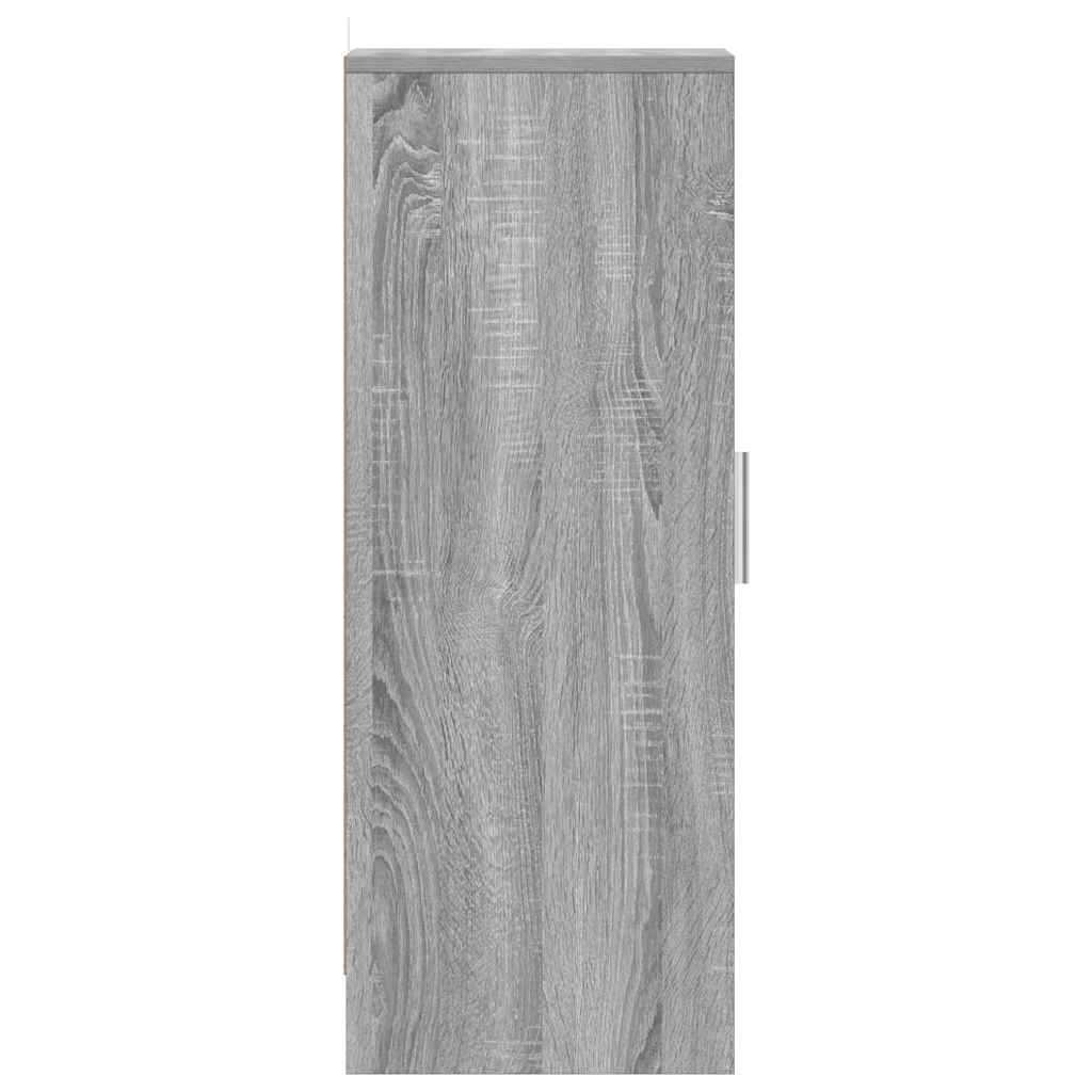 Sapateira 32x35x92 cm derivados de madeira cinzento sonoma