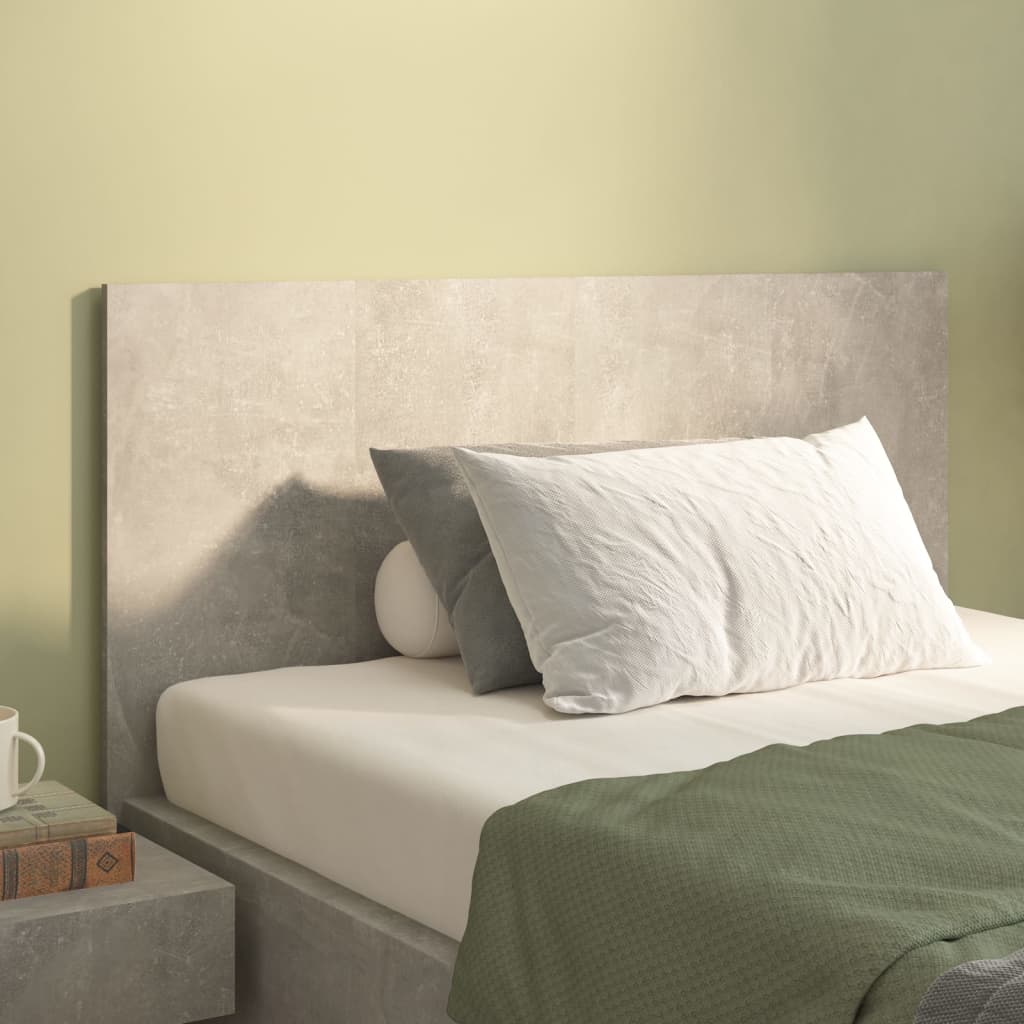 Cabeceira cama 120x1,5x80 cm derivados madeira branco/sonoma