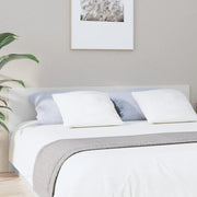 Cabeceira de cama 200x1,5x80 cm derivados de madeira branco