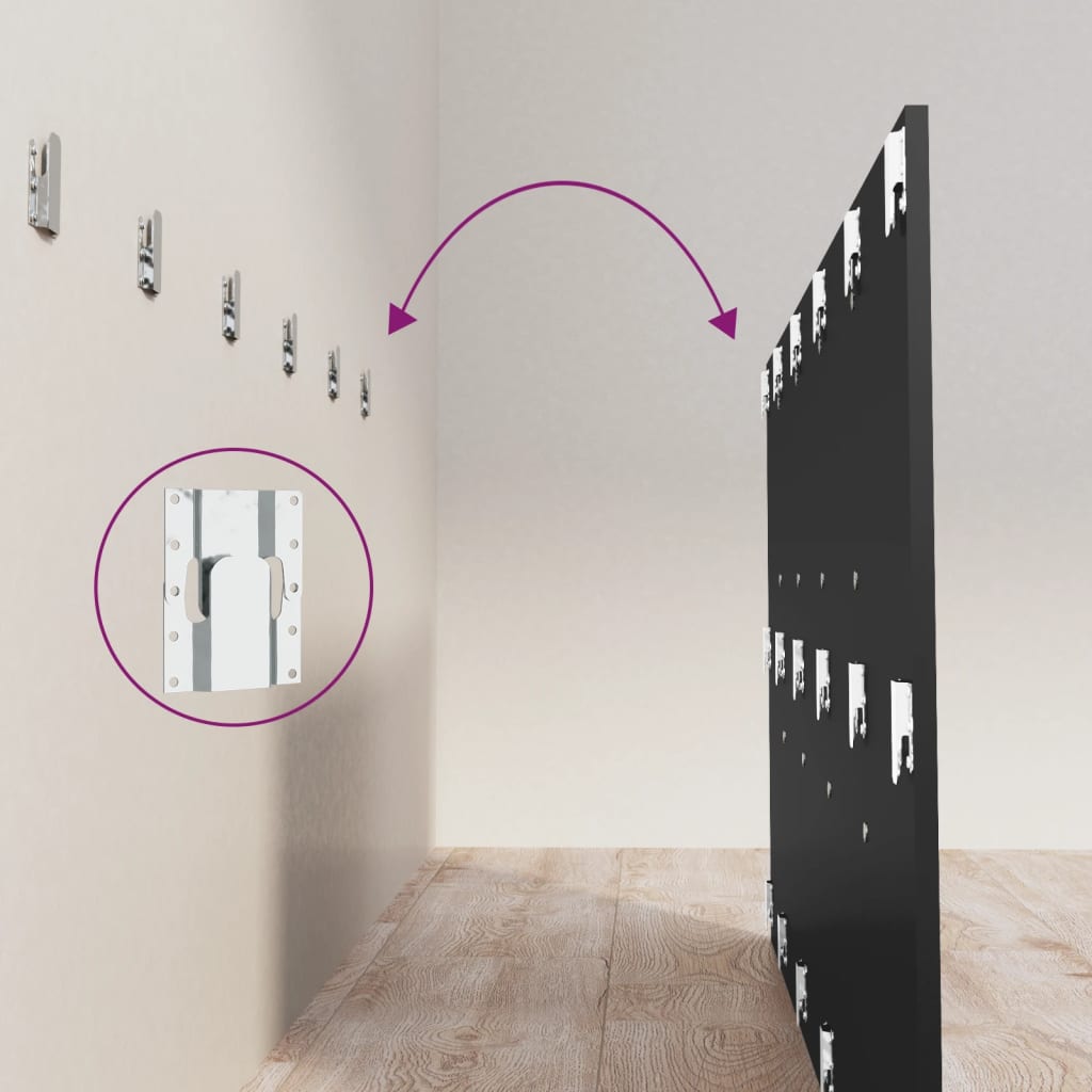 Cabeceira de cama 200x1,5x80 cm derivados de madeira branco