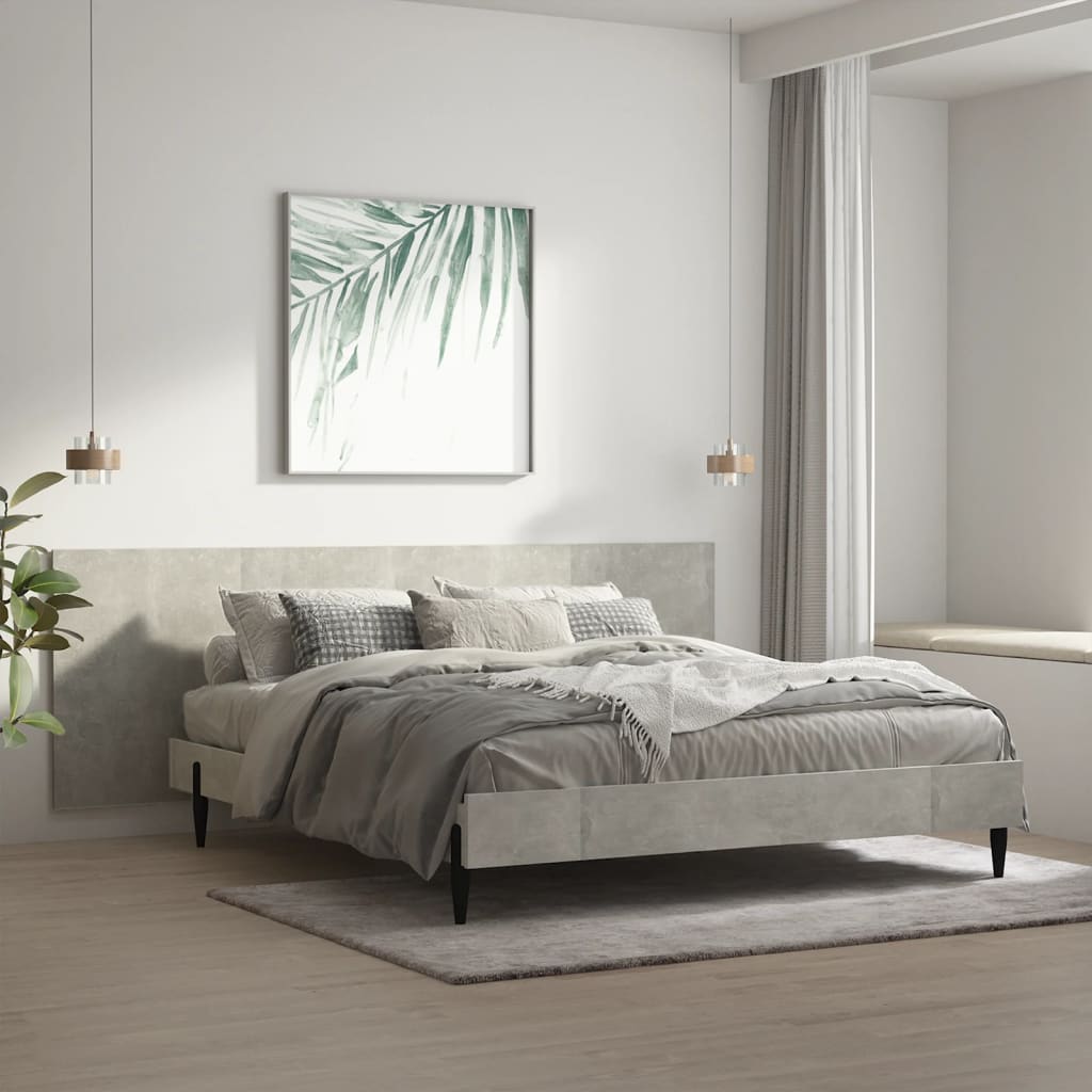 Cabeceira parede 240x1,5x80cm derivado madeira branco brilhante