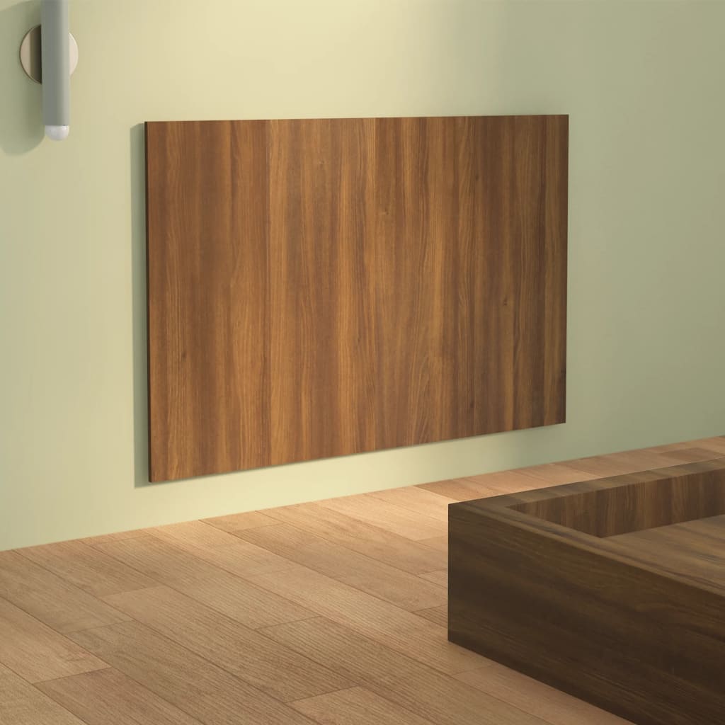 Cabeceira cama 120x1,5x80 cm derivados madeira branco/sonoma