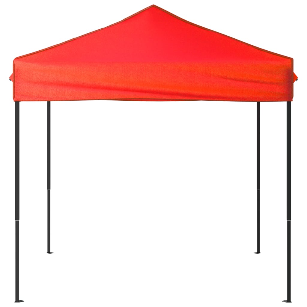Tenda para festas dobrável 2x2 m vermelho