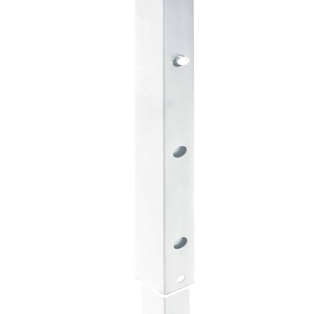 Tenda para festas dobrável com paredes laterais 2x2 m branco