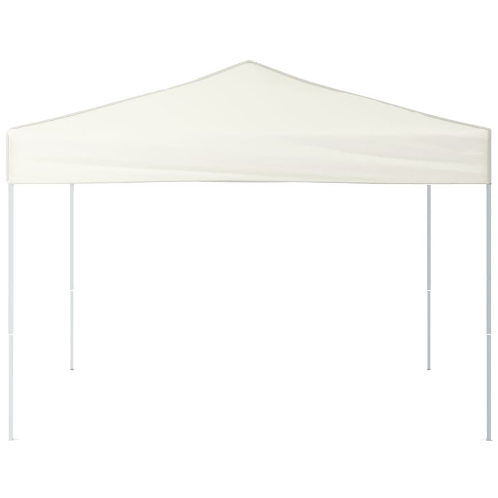 Tenda para festas dobrável 3x3 m creme