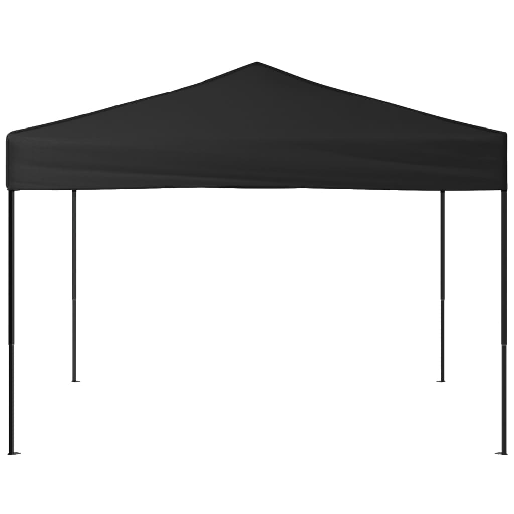 Tenda para festas dobrável 3x3 m preto