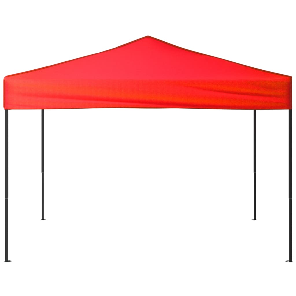 Tenda para festas dobrável 3x3 m vermelho