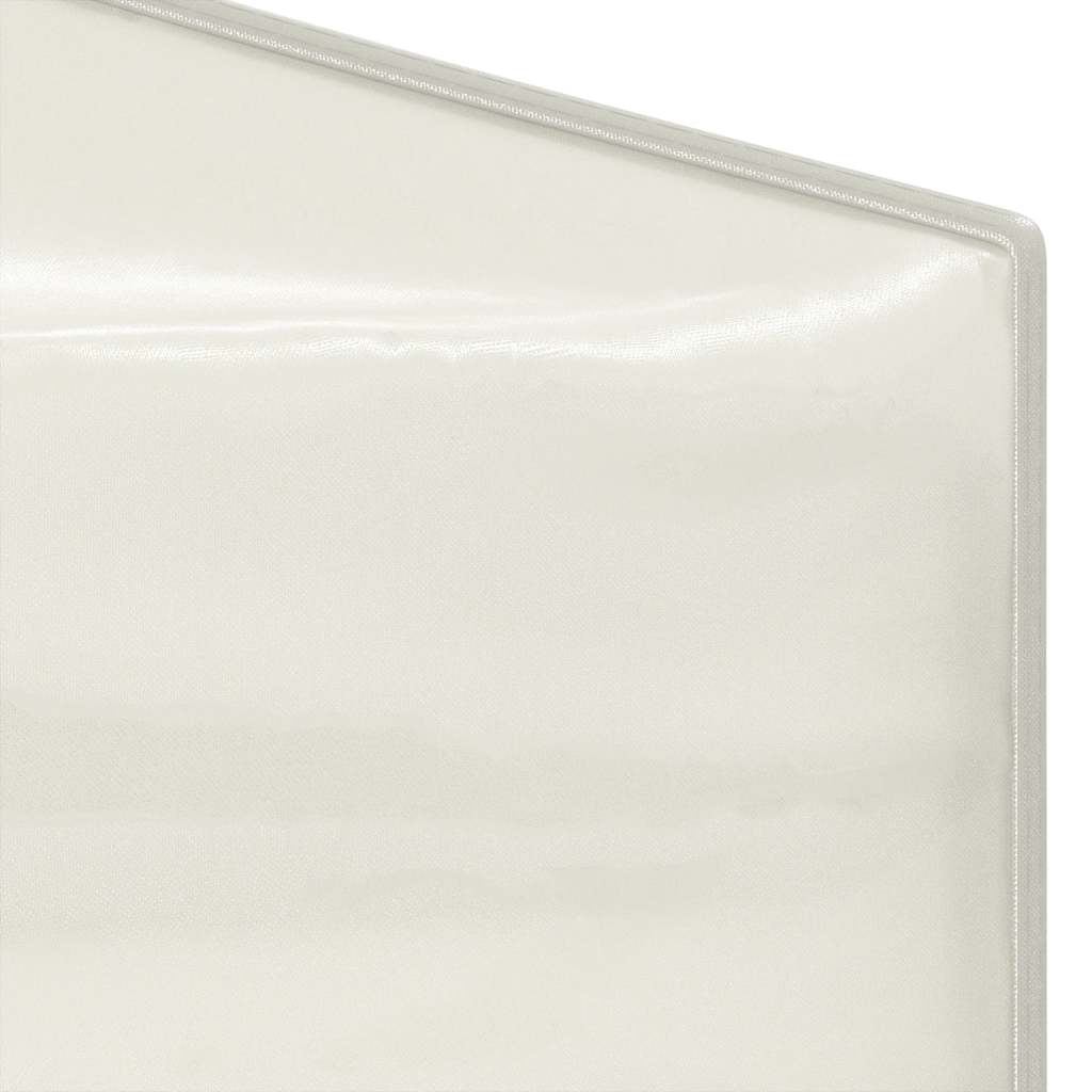 Tenda para festas dobrável com paredes laterais 3x3 m creme