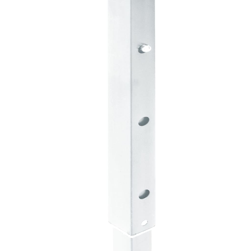 Tenda para festas dobrável com paredes laterais 3x3 m creme