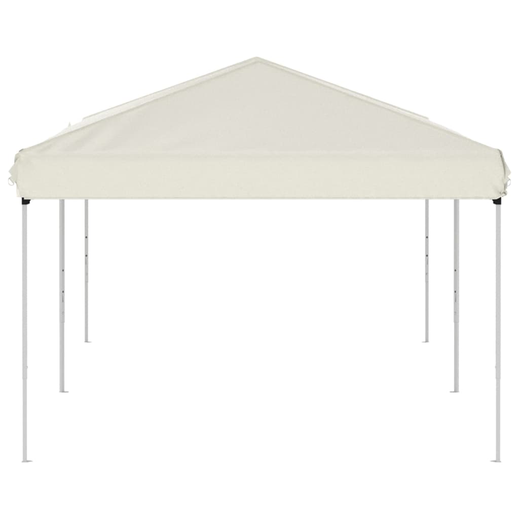 Tenda para festas dobrável 3x6 m cor creme