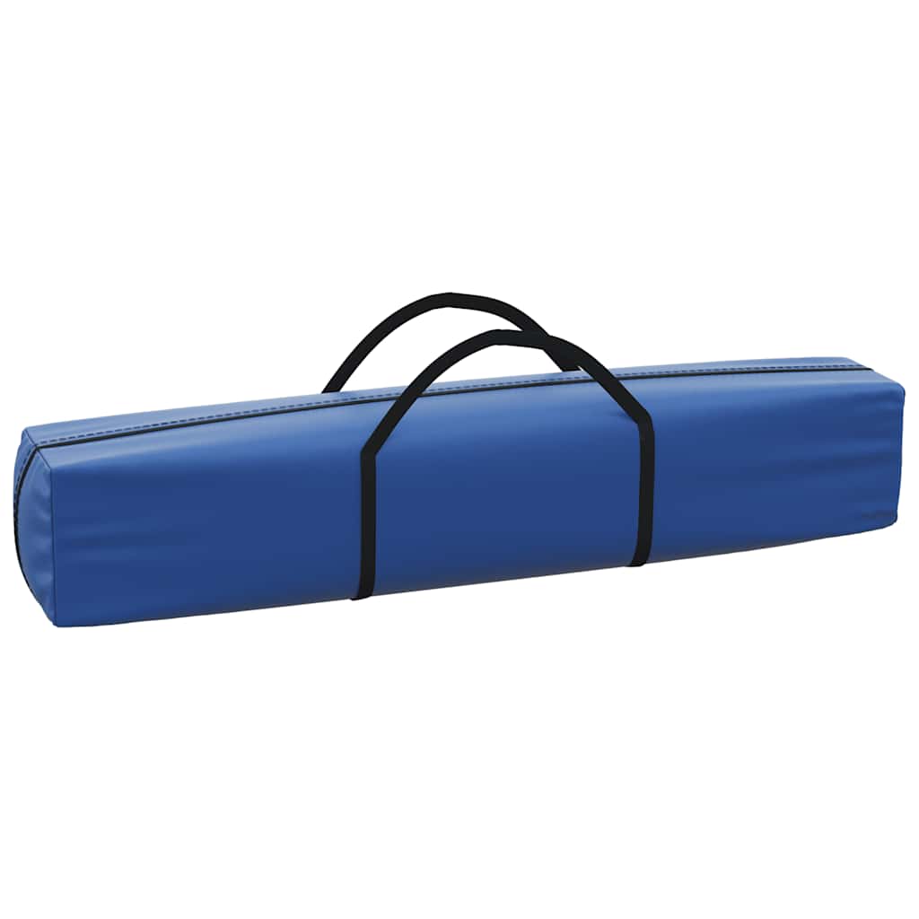 Tenda para festas dobrável com paredes laterais 3x6 m azul