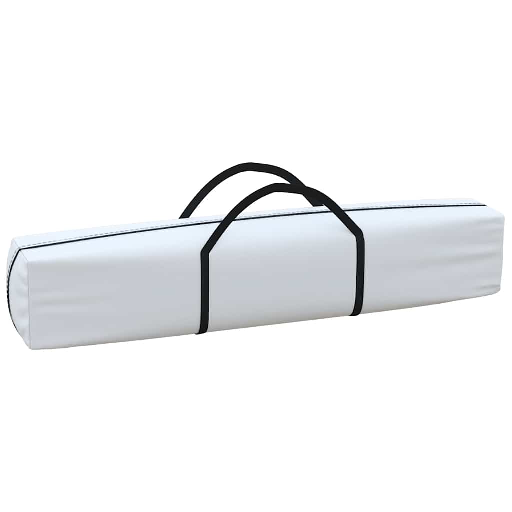 Tenda para festas dobrável com paredes laterais 3x6 m branco