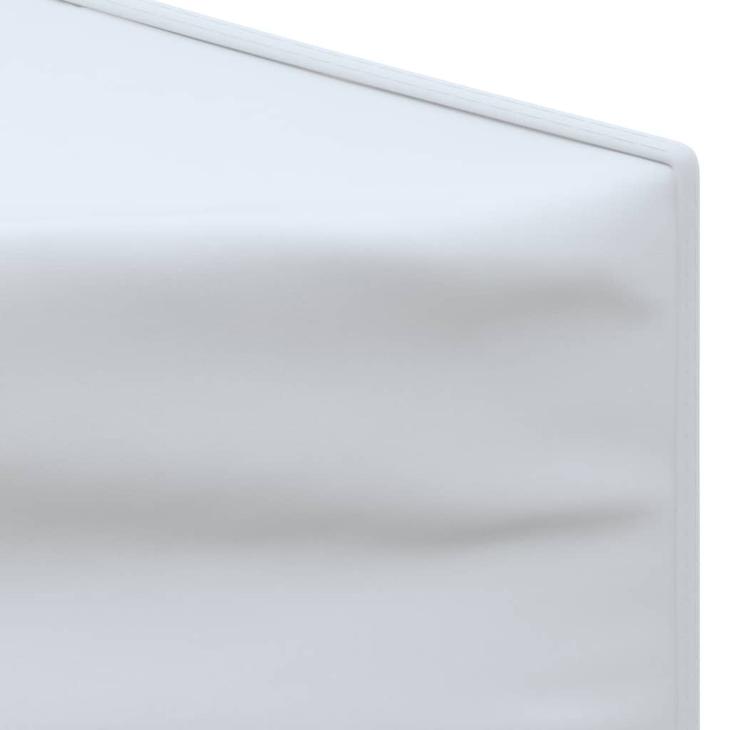 Tenda para festas dobrável com paredes laterais 3x6 m branco