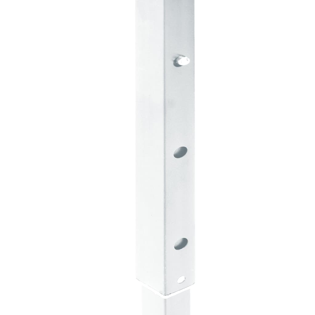 Tenda para festas dobrável com paredes laterais 3x6 m branco