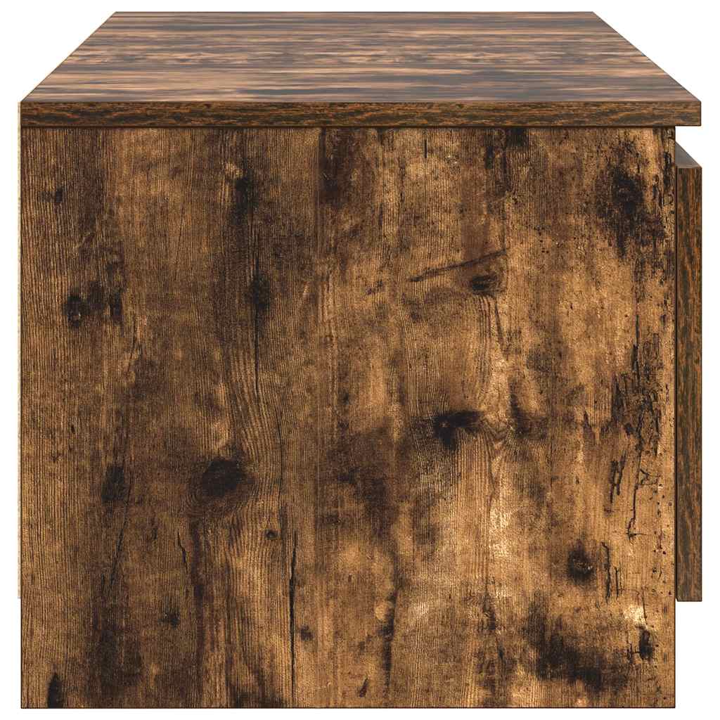 Móvel de TV 140x40x35,5 cm derivados de madeira cinzento sonoma