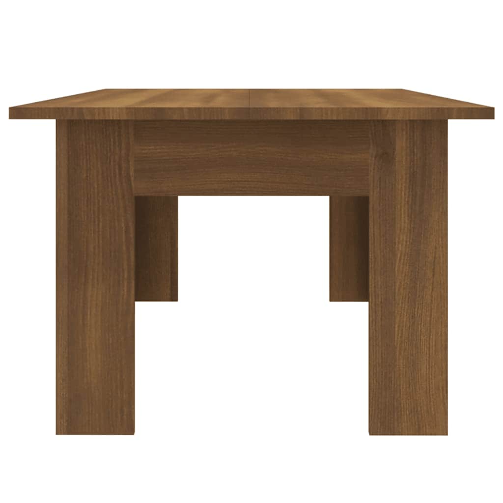 Mesa de centro 100x60x42cm derivados de madeira cinzento sonoma