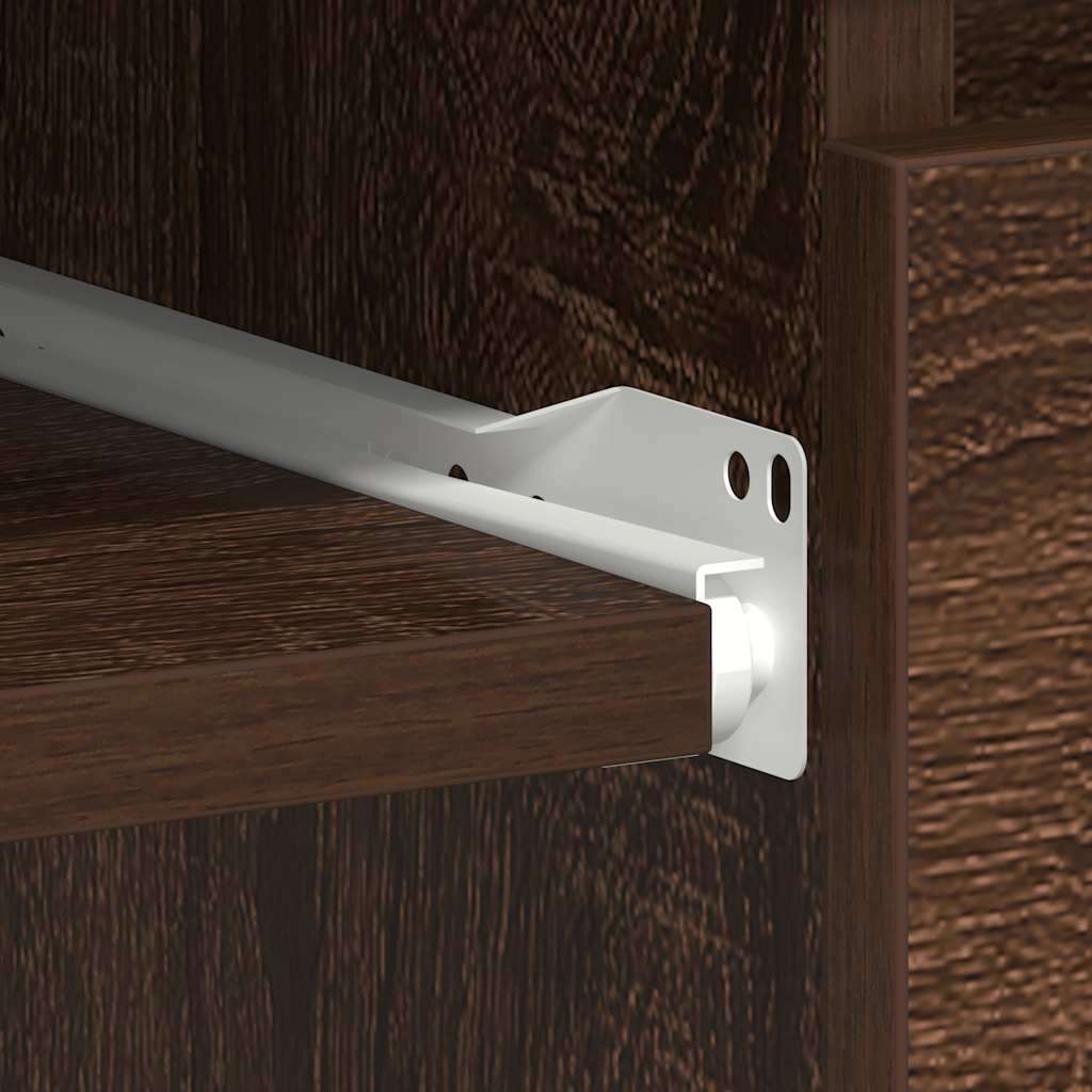 Secretária 90x45x76 cm madeira sonoma processada cinzento