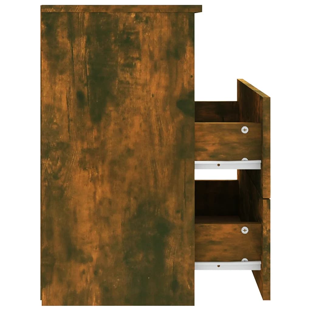 Mesa de cabeceira 50x32x60 cm sonoma cinzento