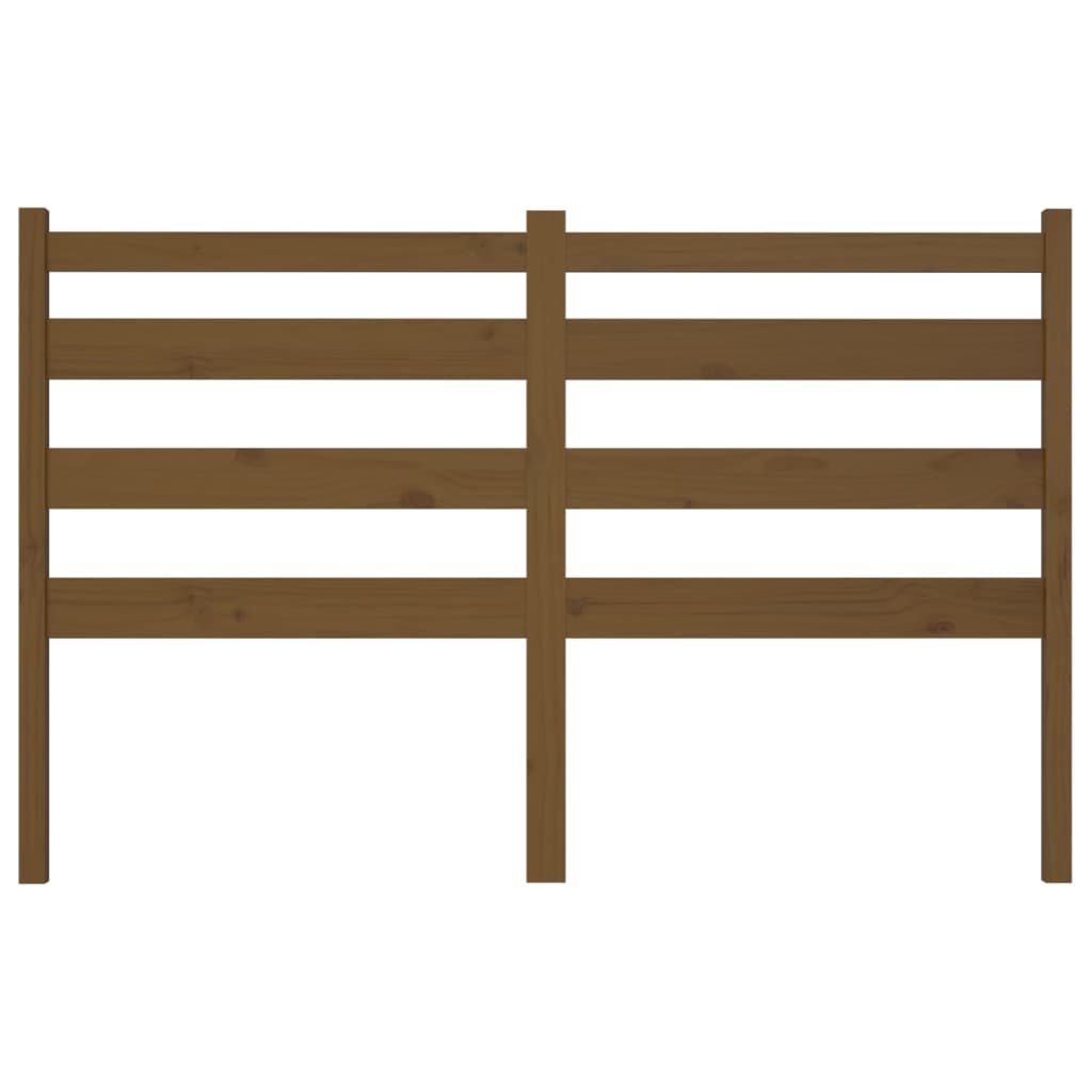 Cabeceira de cama 145,5x4x100 cm madeira de pinho maciça branco