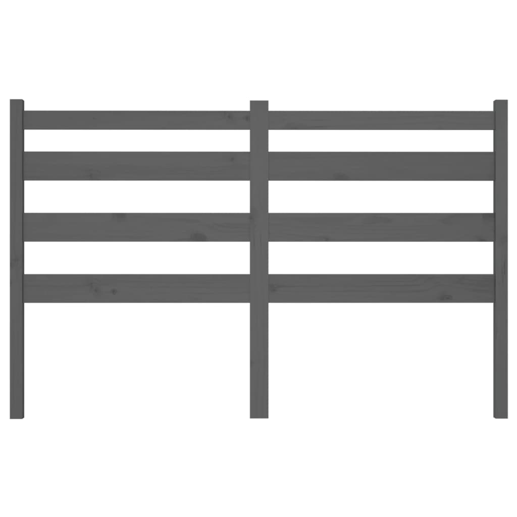 Cabeceira de cama 145,5x4x100 cm madeira de pinho maciça branco