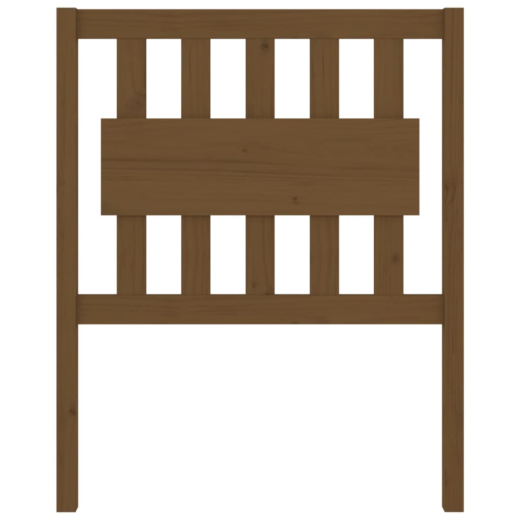 Cabeceira de cama 155,5x4x100 cm madeira de pinho maciça branco