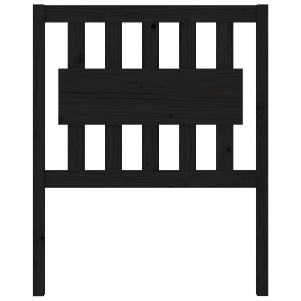 Cabeceira de cama 155,5x4x100 cm madeira de pinho maciça branco