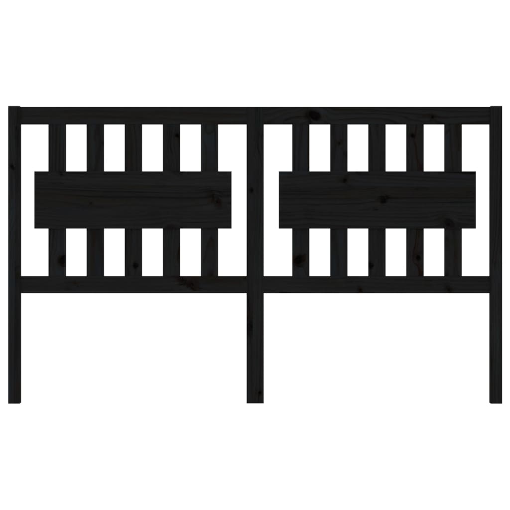 Cabeceira de cama 155,5x4x100 cm madeira de pinho maciça branco