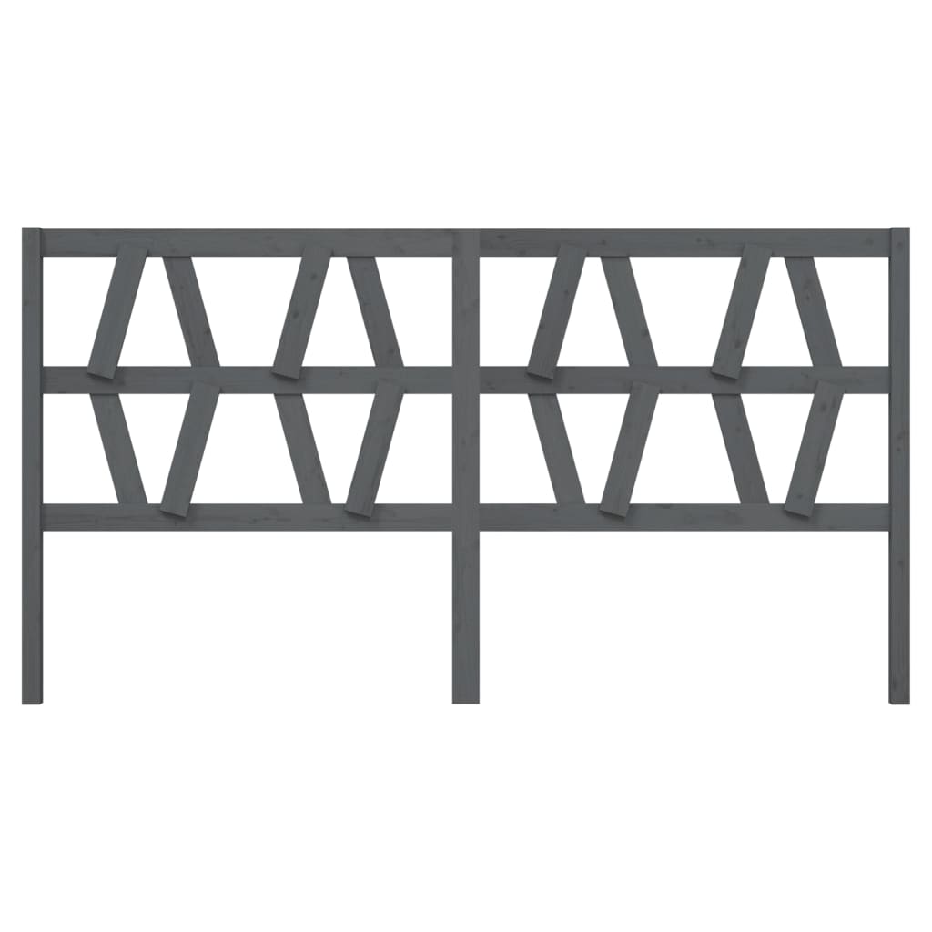 Cabeceira de cama 186x4x100 cm pinho maciço branco