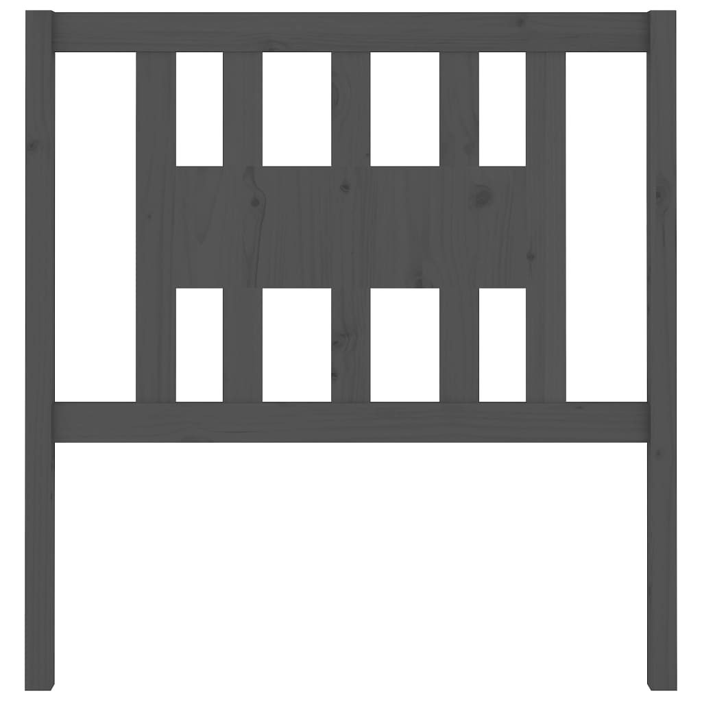 Cabeceira de cama 141x4x100 cm pinho maciço branco