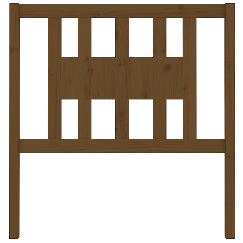 Cabeceira de cama 141x4x100 cm pinho maciço branco