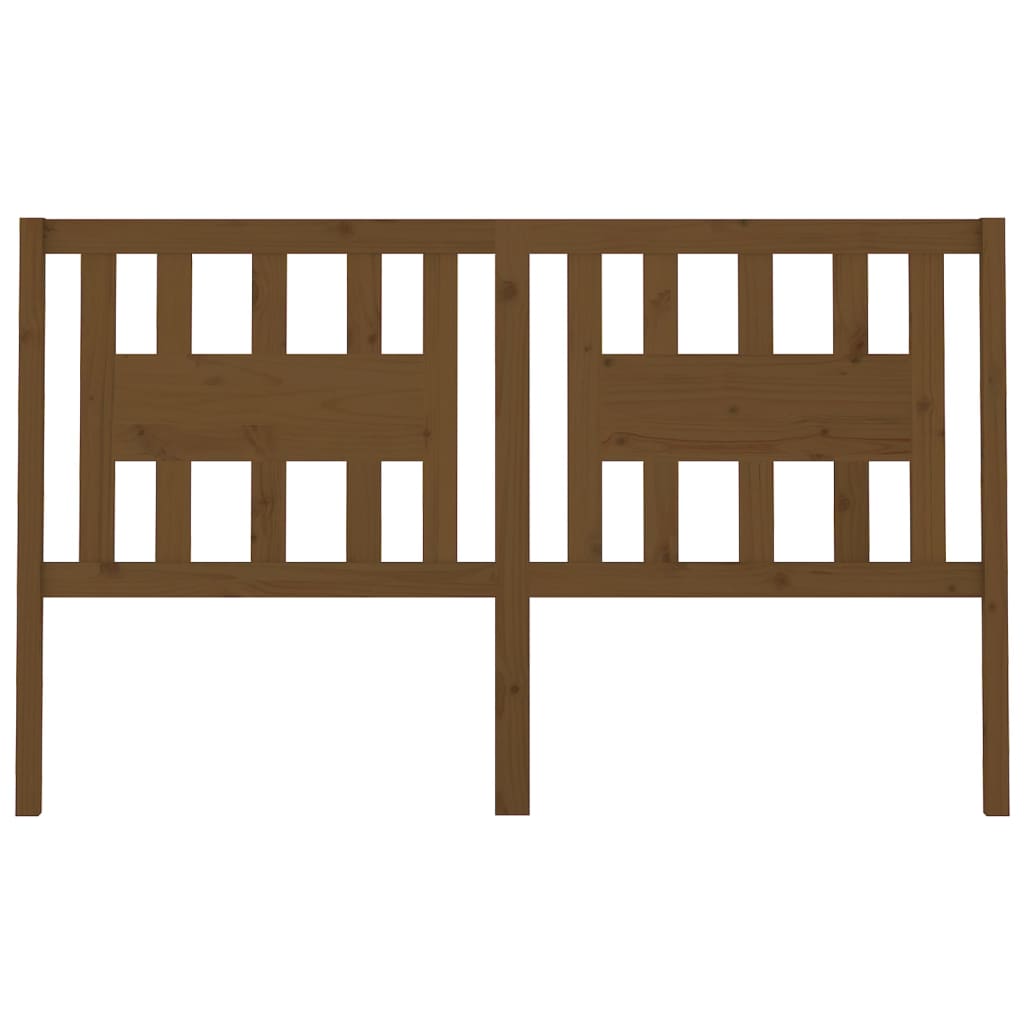 Cabeceira de cama 141x4x100 cm pinho maciço branco